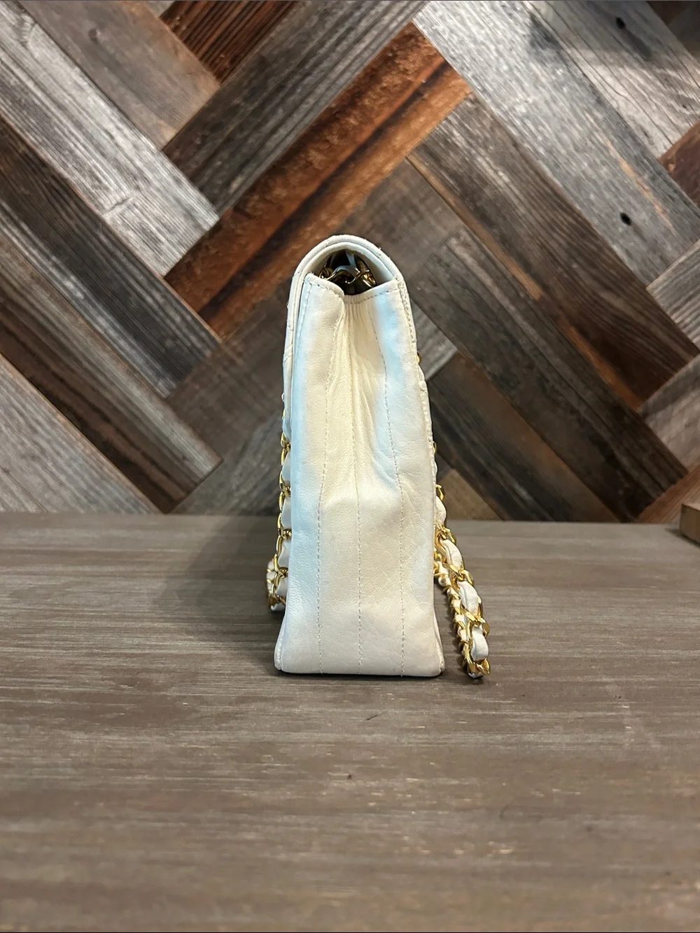 Vintage Chanel Matelasse Turnlock Shoulder Bag